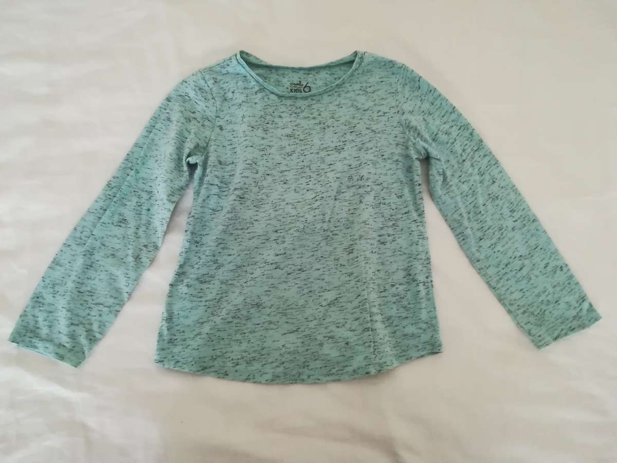 Shirt Light Blue Long-Sleeved (Girl)