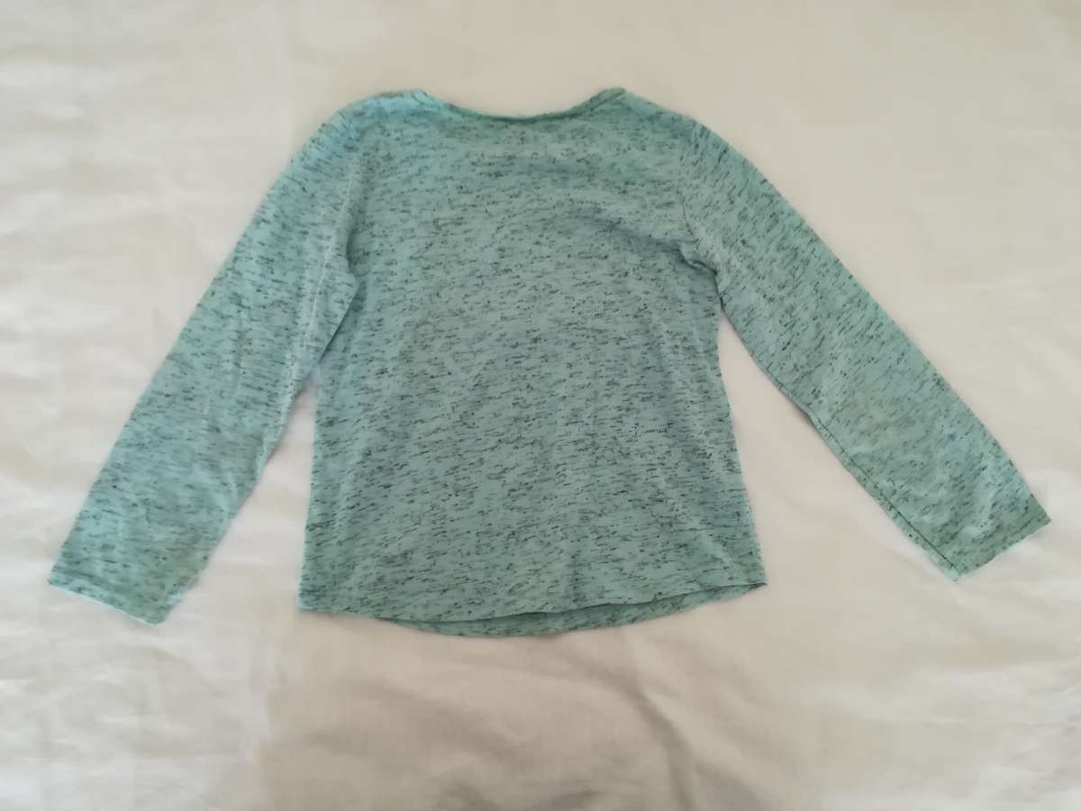 Shirt Light Blue Long-Sleeved (Girl)