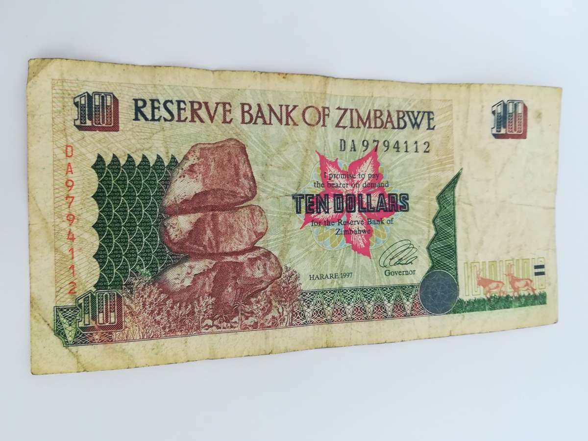 10 Zimbabwean Dollar Bank Note