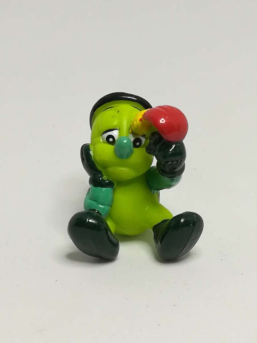 Miniature Light Green & Green Bug Black & Blue Hat (Miniature, suitable for printer's tray)