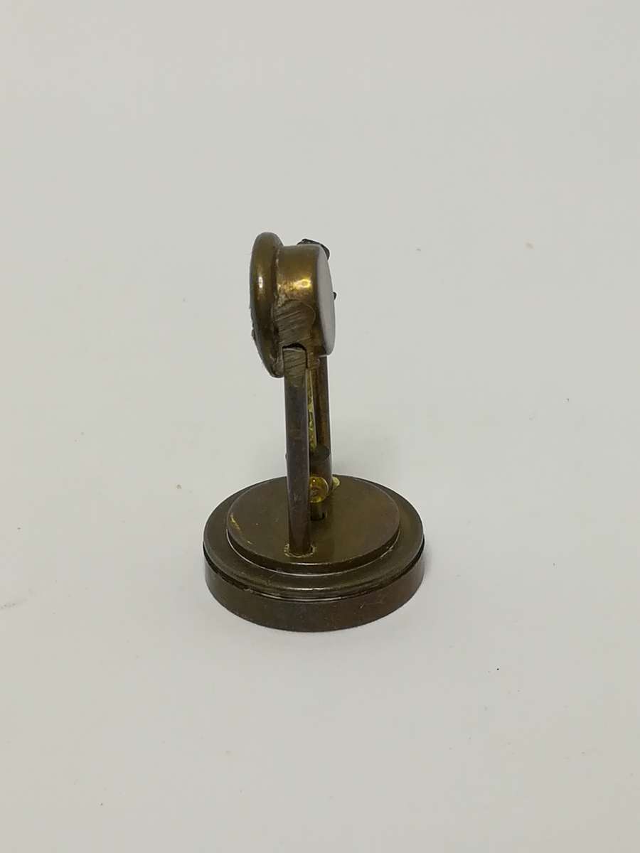 Brass Clock (for Printer's Tray/Dollhouse)