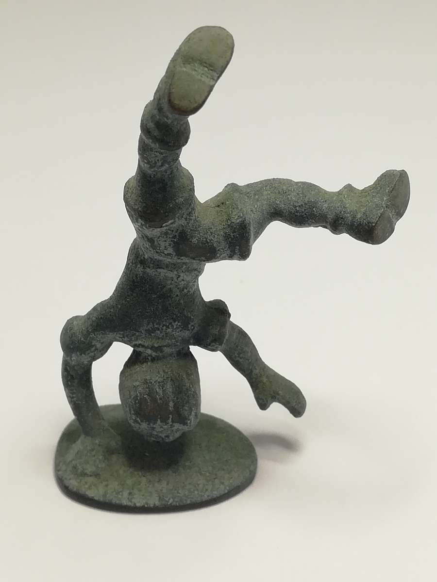 Miniature Boy Doing Handstand (for Printer's Tray/Dollhouse)