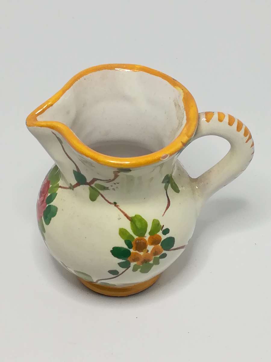 Miniature Ceramic Milk Jug (for Printer's Tray/Dollhouse)