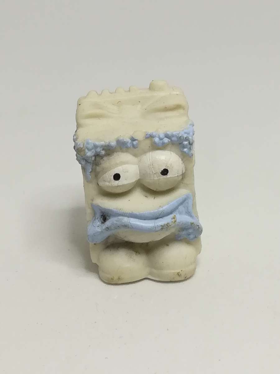 Miniature White & Light Blue Pencil Popper (Miniature, suitable for printer's tray)