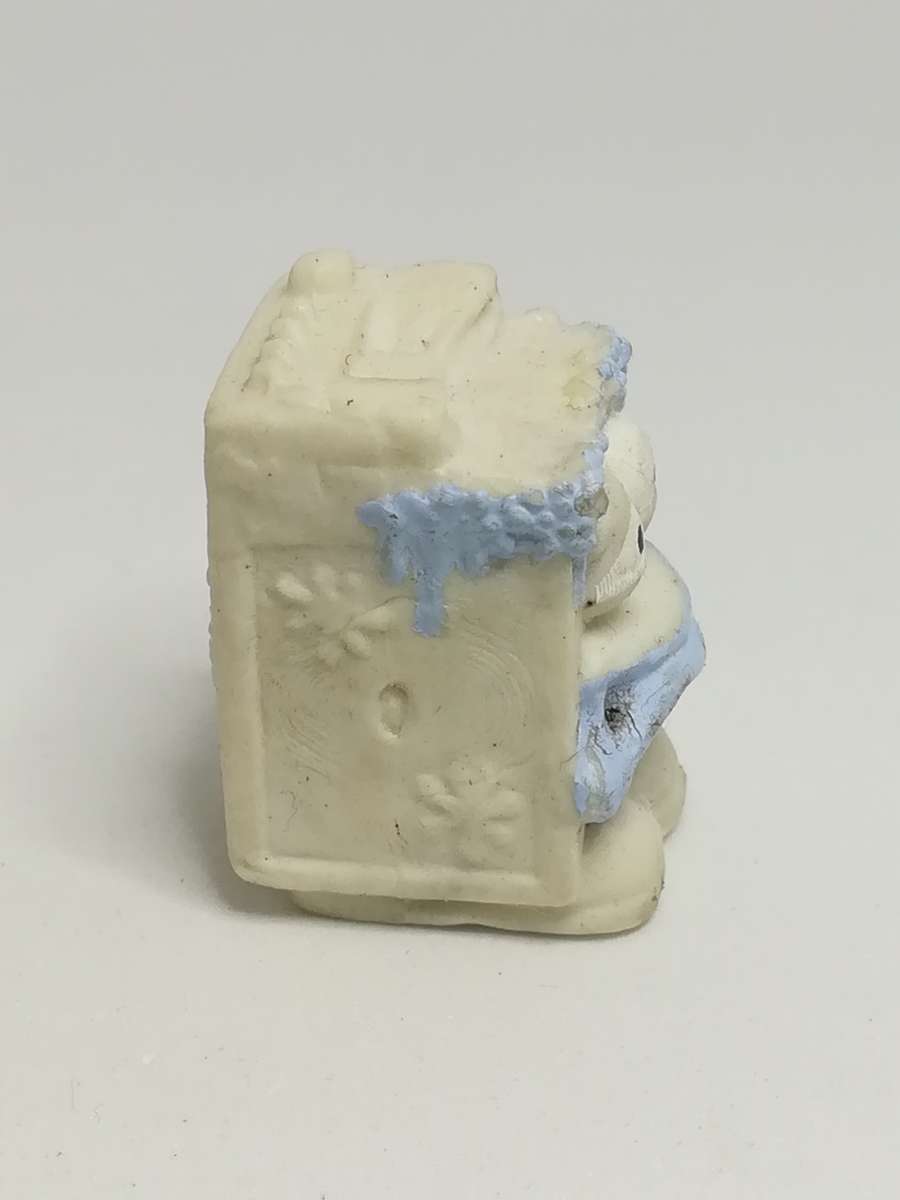 Miniature White & Light Blue Pencil Popper (Miniature, suitable for printer's tray)