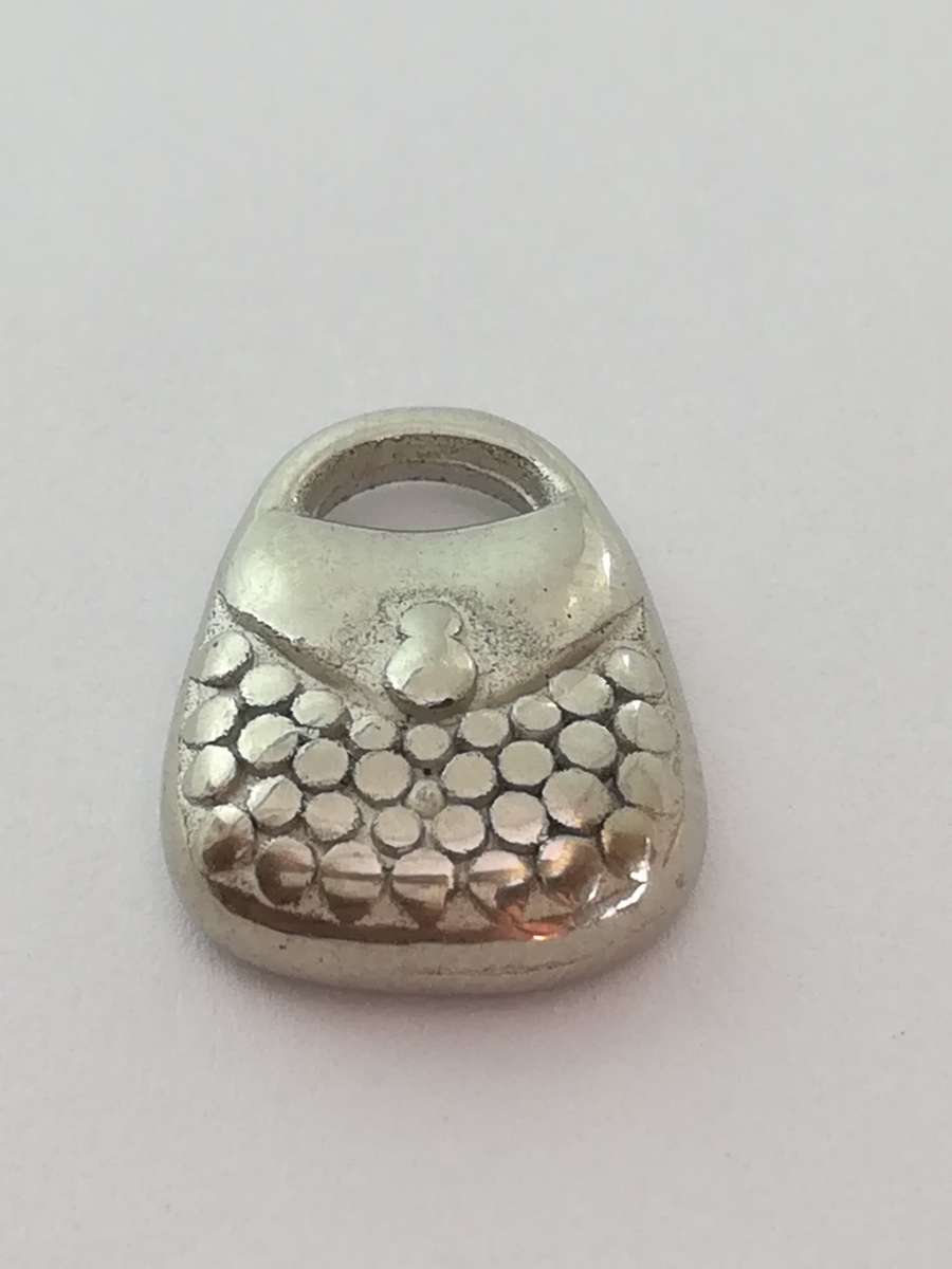 Charm Dangle: 'Silver' Purse/Handbag/Clutch