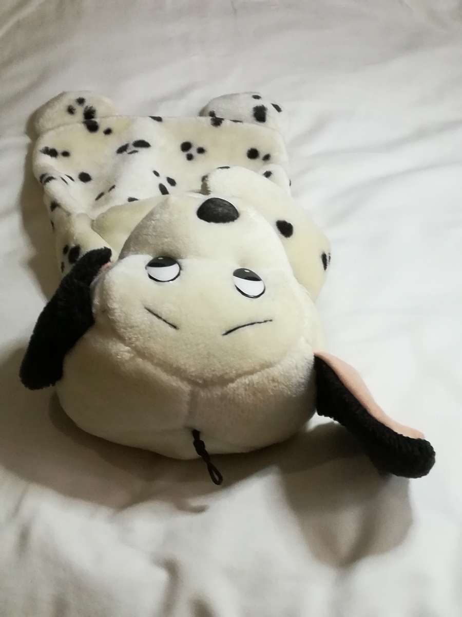 Hot Water Bottle Bag Dalmatian Puppy