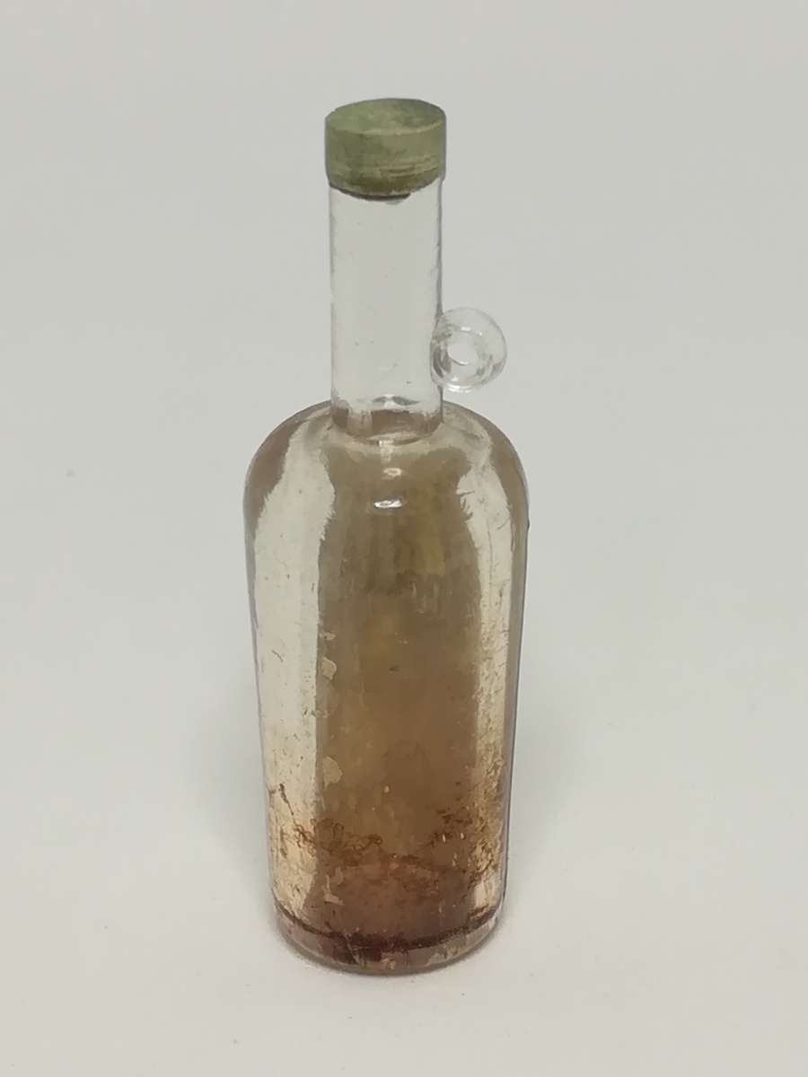 Miniature Bottle Seagrams Seven 7 Grown (for Printer's Tray/Dollhouse)