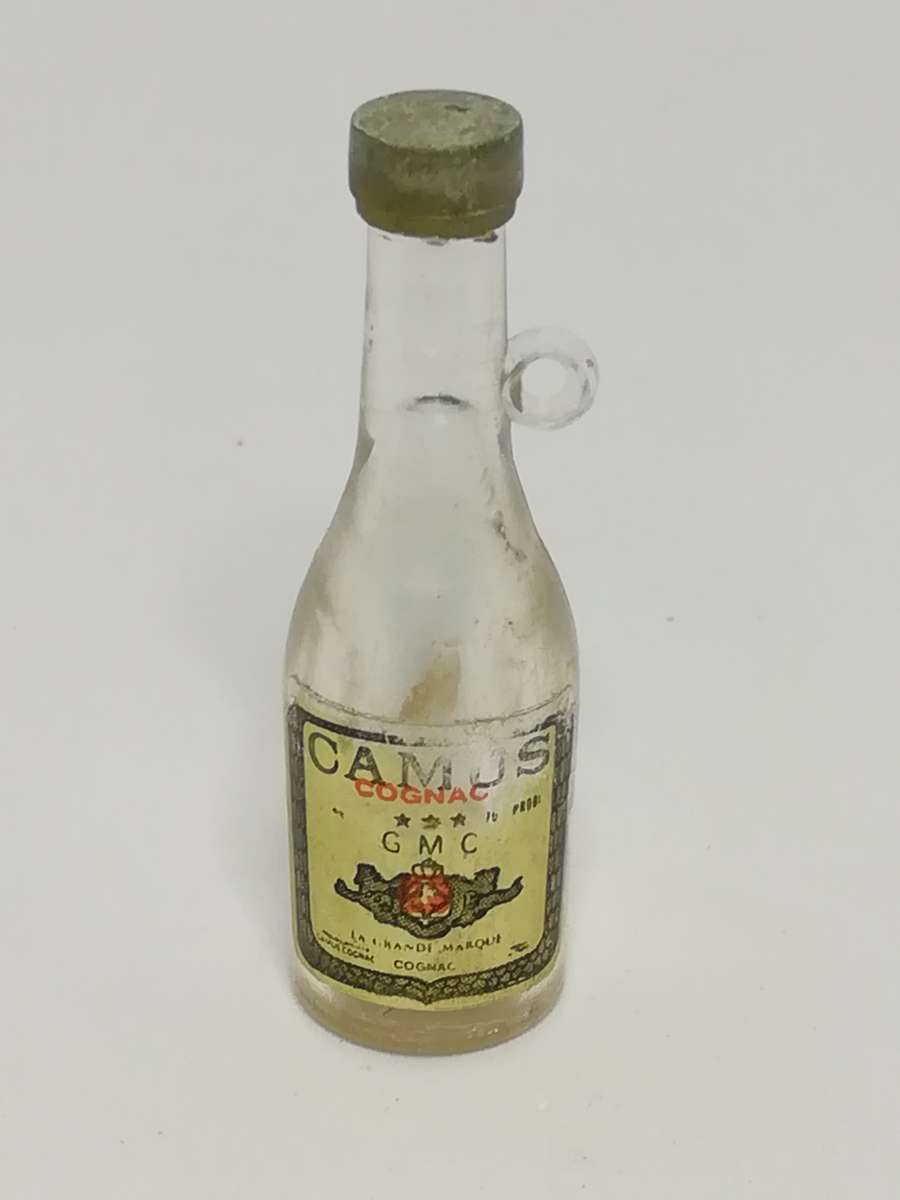 Miniature Bottle Camus Cognac (GMC) (for Printer's Tray/Dollhouse)