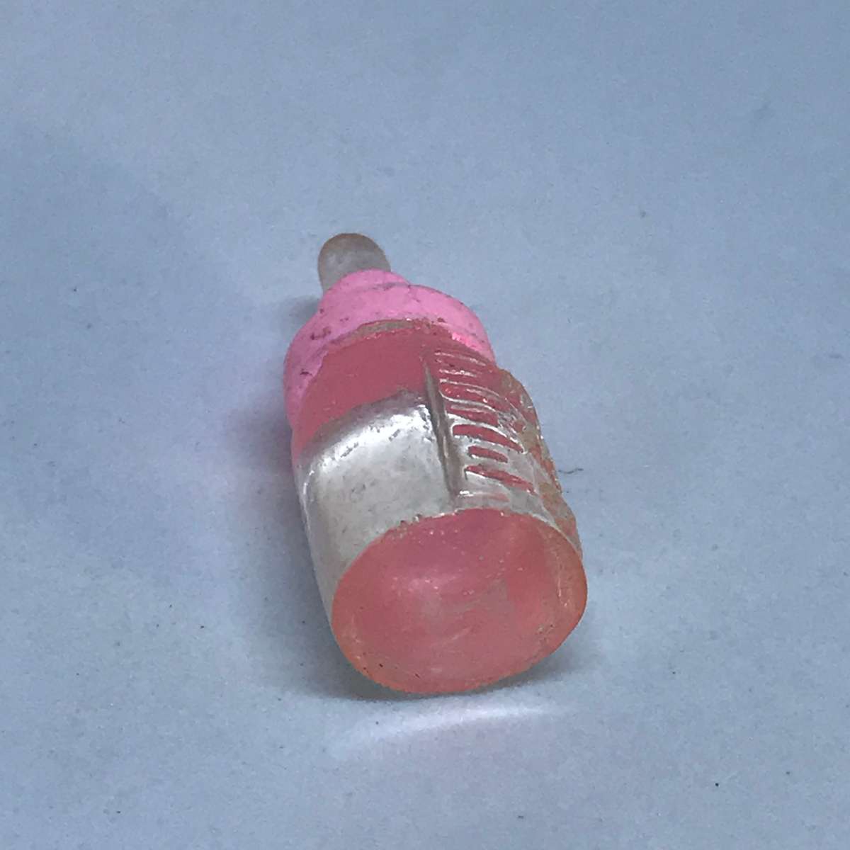Miniature Baby Bottle (Pink) (for Printer's Tray/Dollhouse)