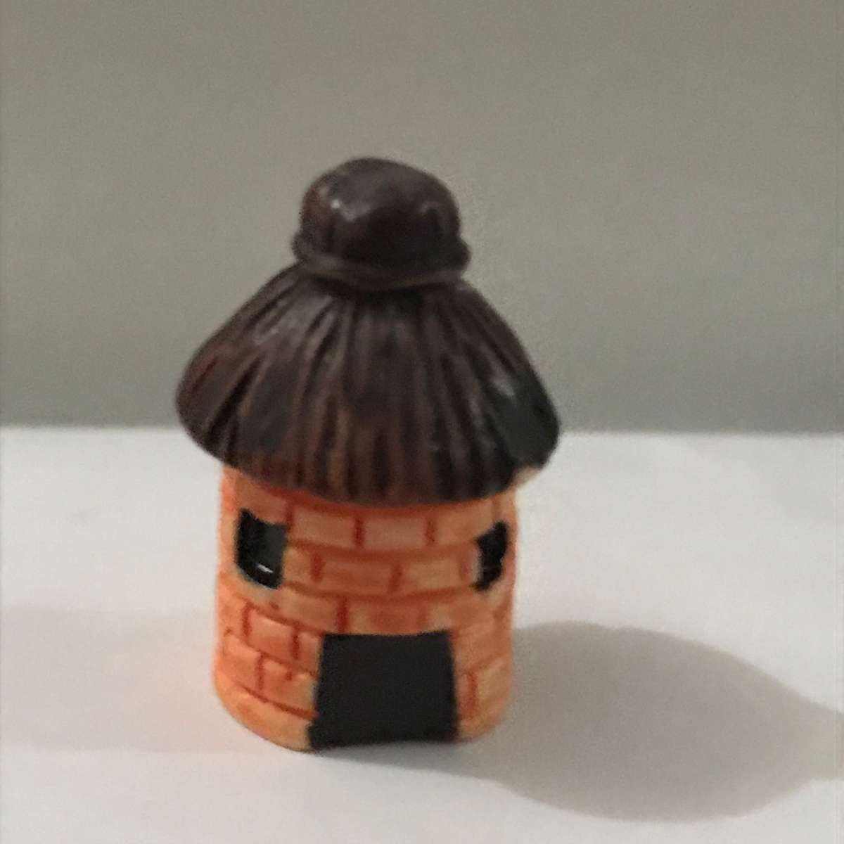 Miniature Rondavel (for Printer's Tray/Dollhouse)