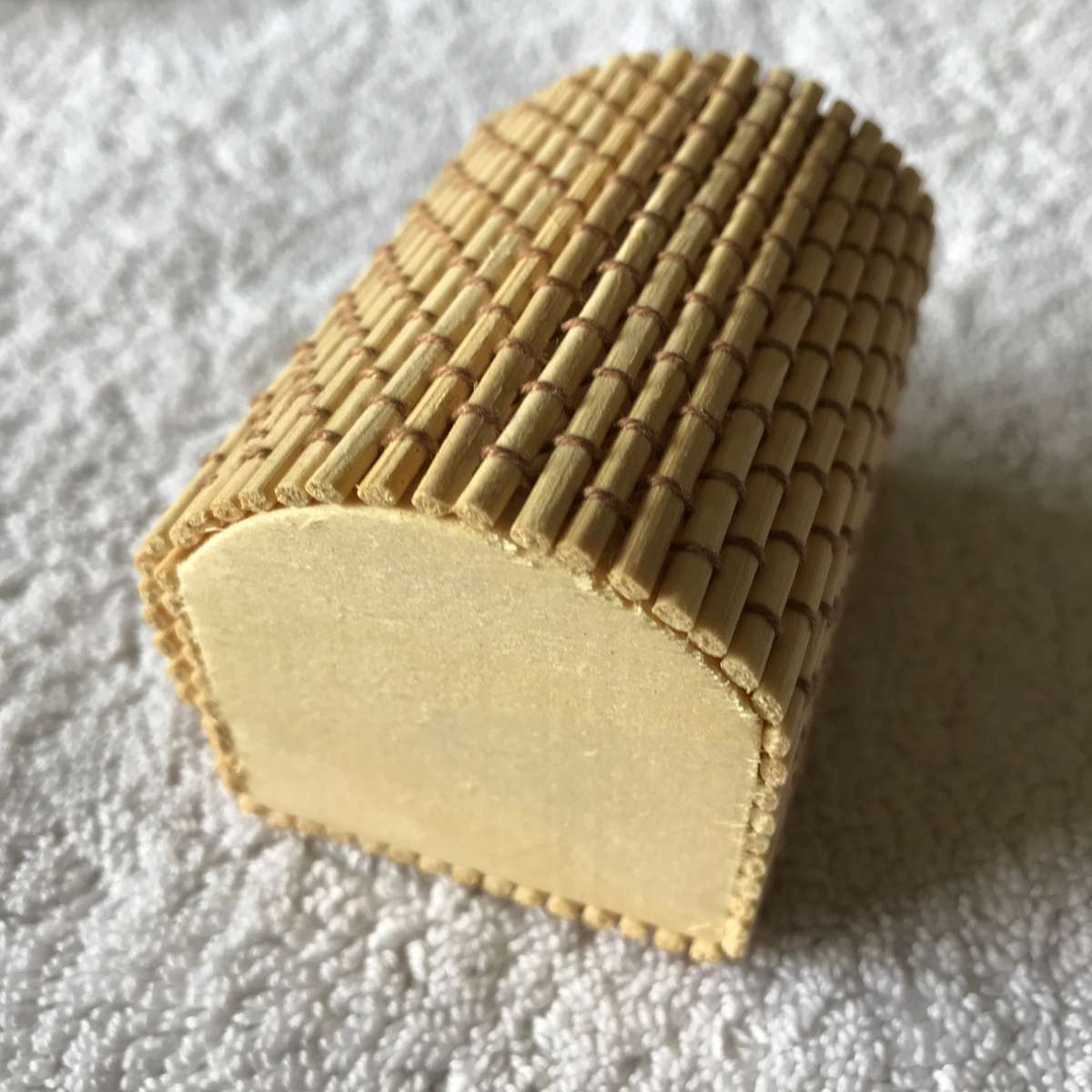 Gift Box Brown Stitching (70mm x 55mm x 50mm)