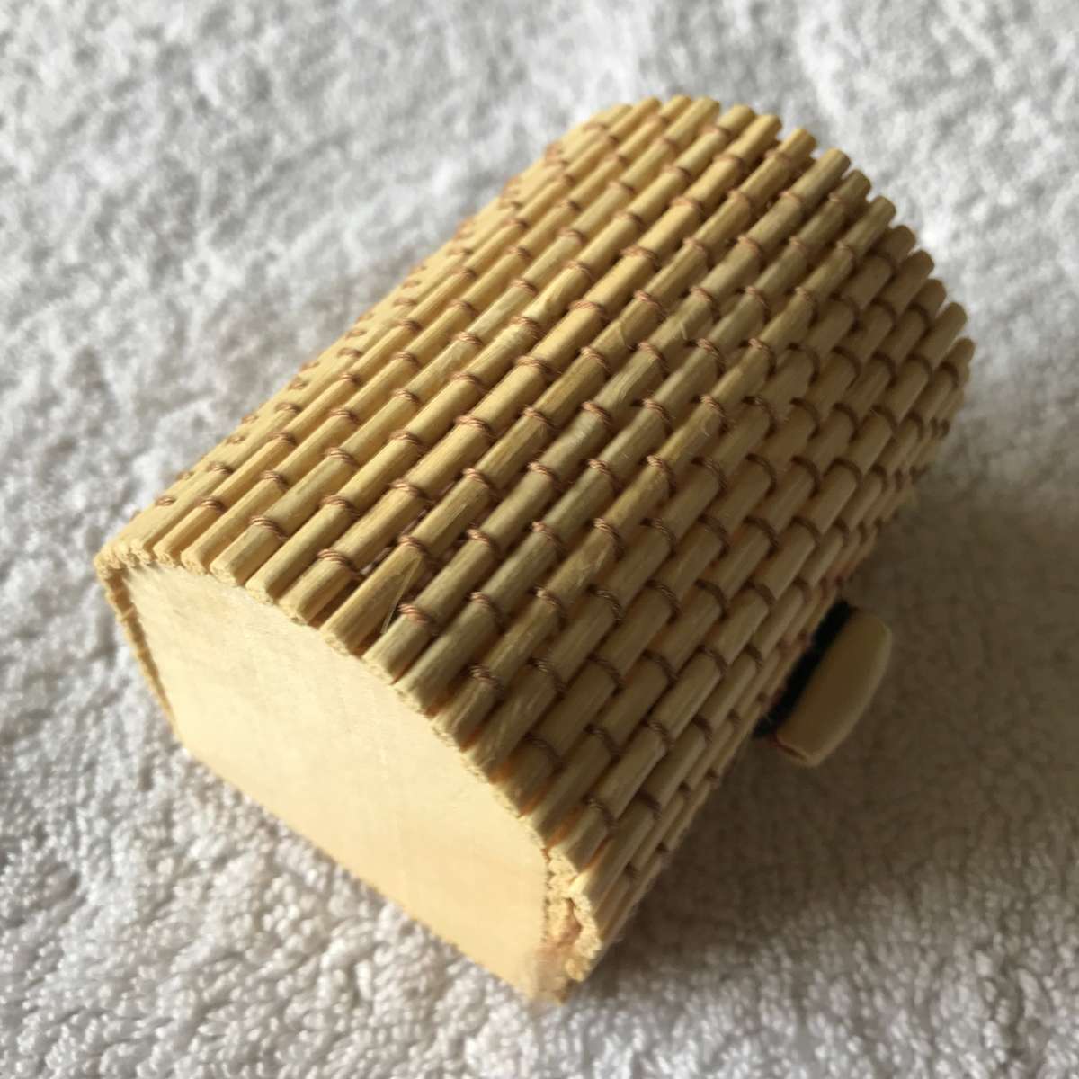 Gift Box Brown Stitching (70mm x 55mm x 50mm)