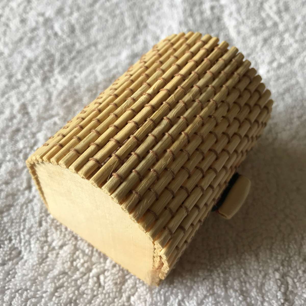 Gift Box Brown Stitching (70mm x 55mm x 50mm)