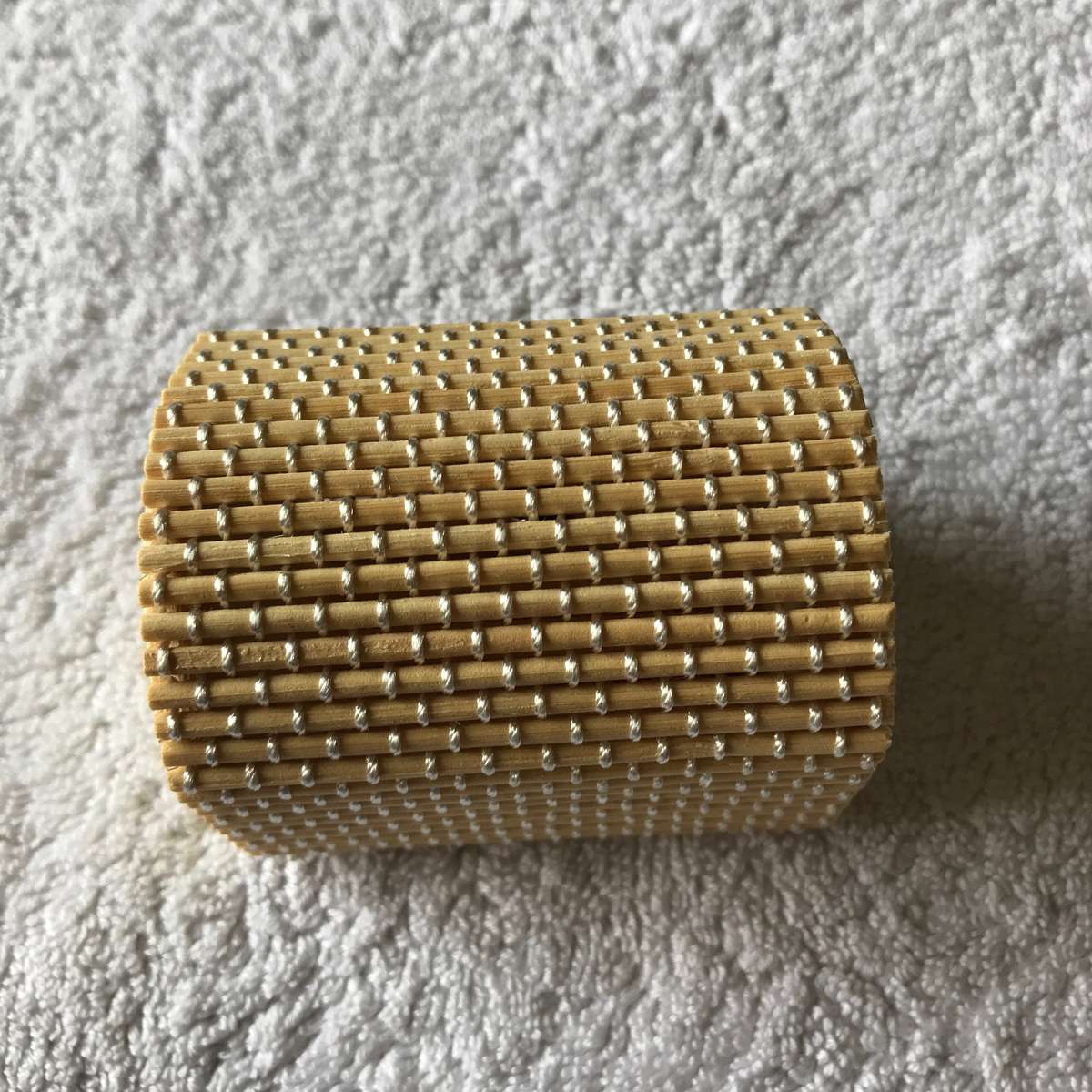 Gift Box Silver Stitching (70mm x 55mm x 50mm)