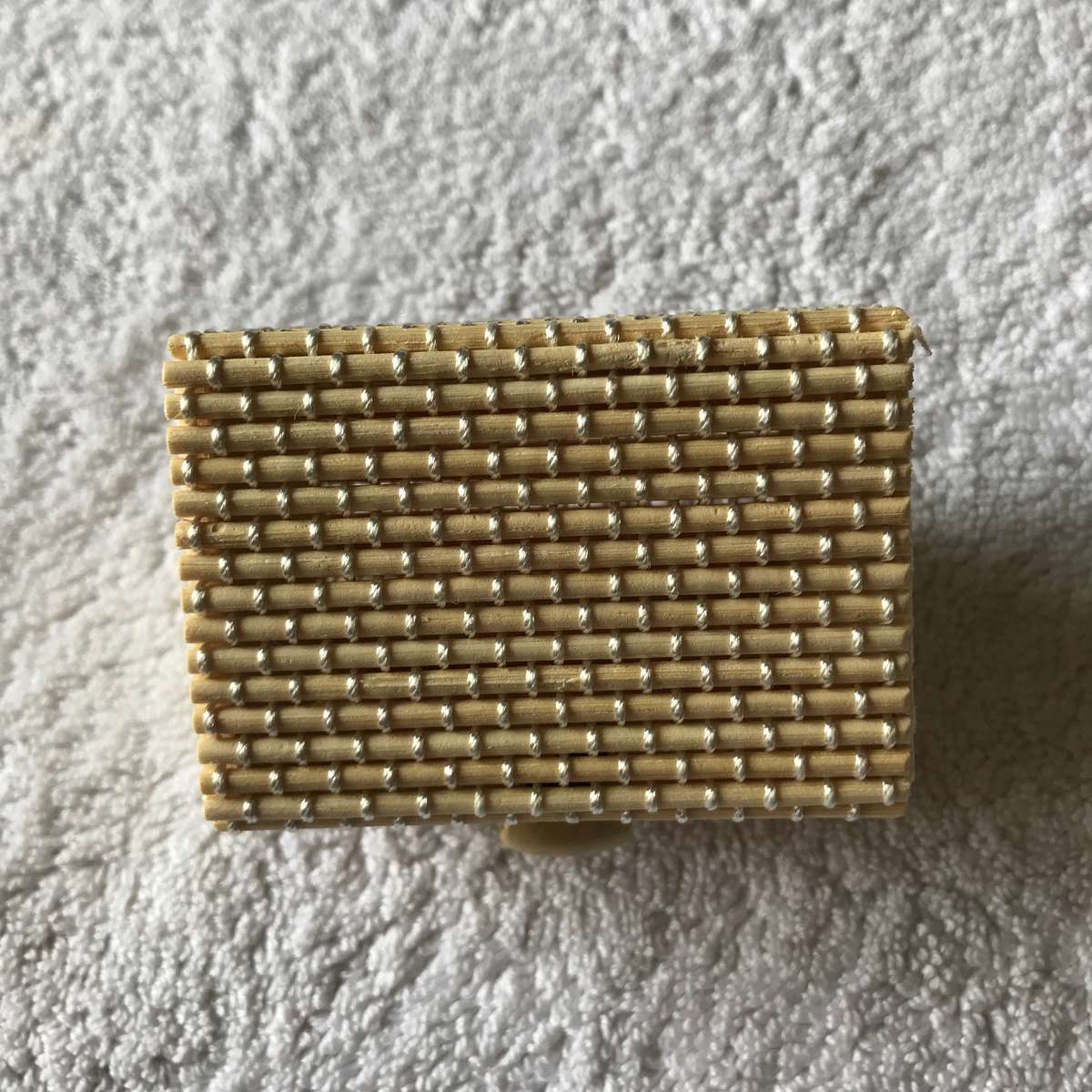 Gift Box Silver Stitching (70mm x 55mm x 50mm)