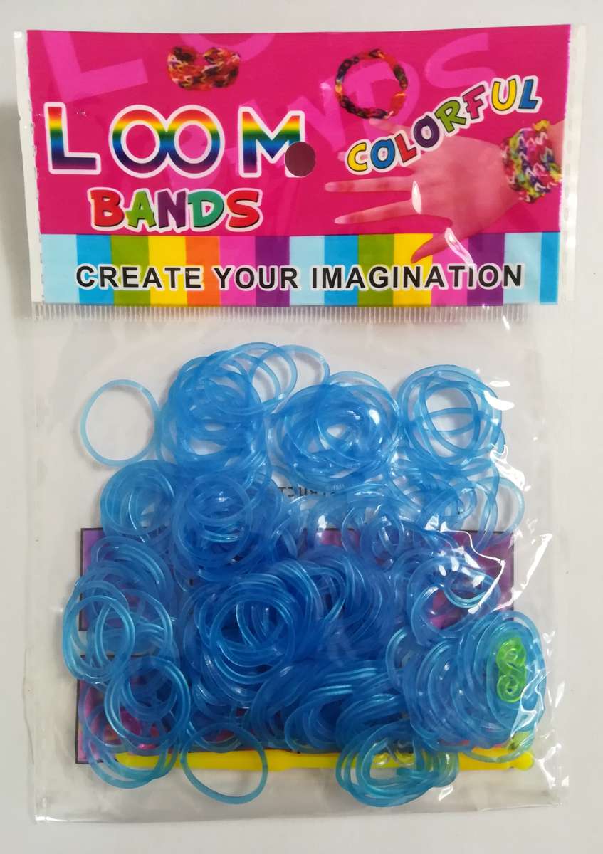Loom Bands: Light Blue