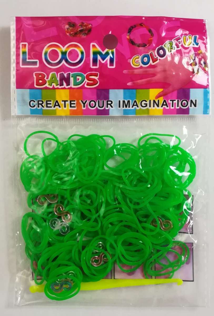 Loom Bands: Dark Green