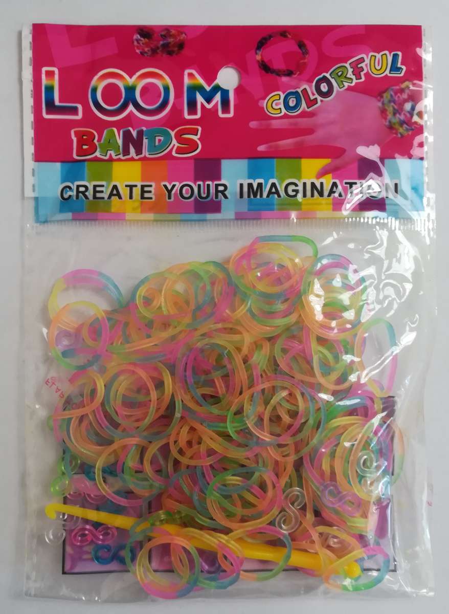 Loom Bands: Muliti-Coloured