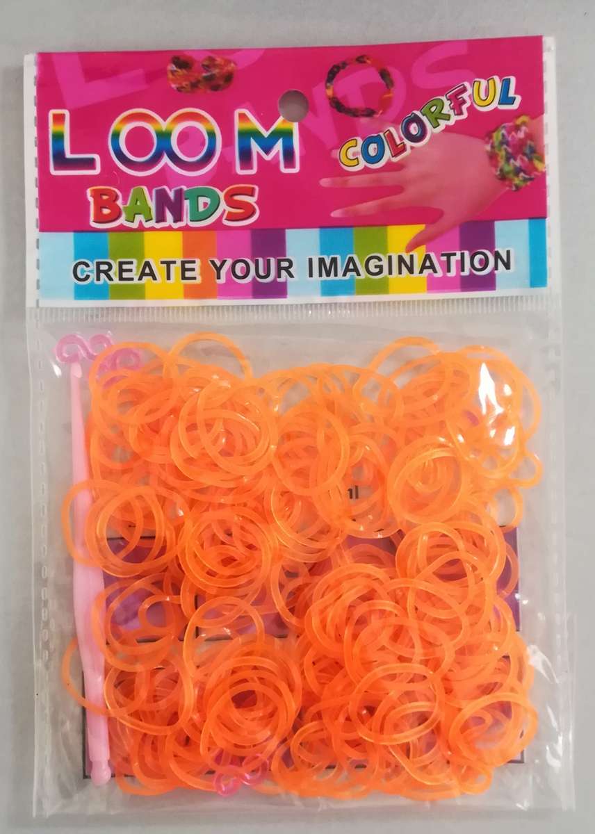 Loom Bands: Dark Orange