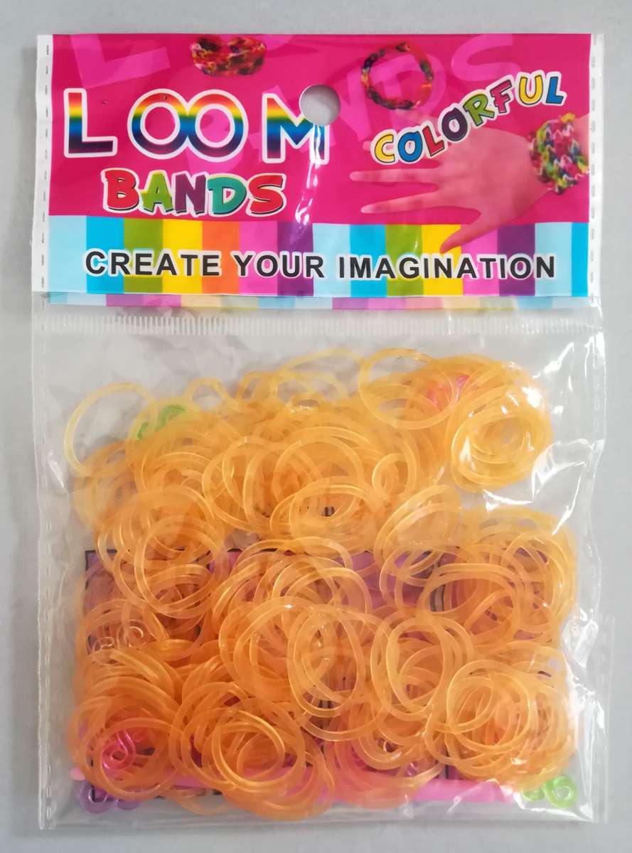 Loom Bands: Light Orange