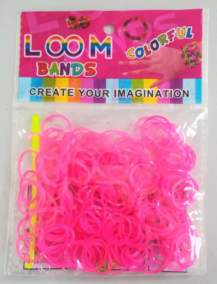 Loom Bands: Pink