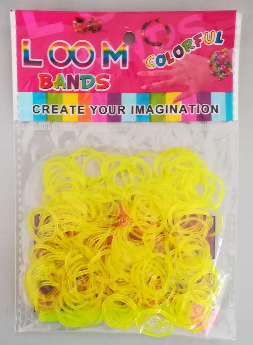 Loom Bands: Light Yellow