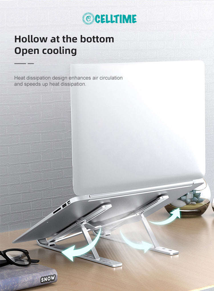 X-Stand Adjustable Aluminium Foldable Cooling Portable Laptop / Tablet Stand