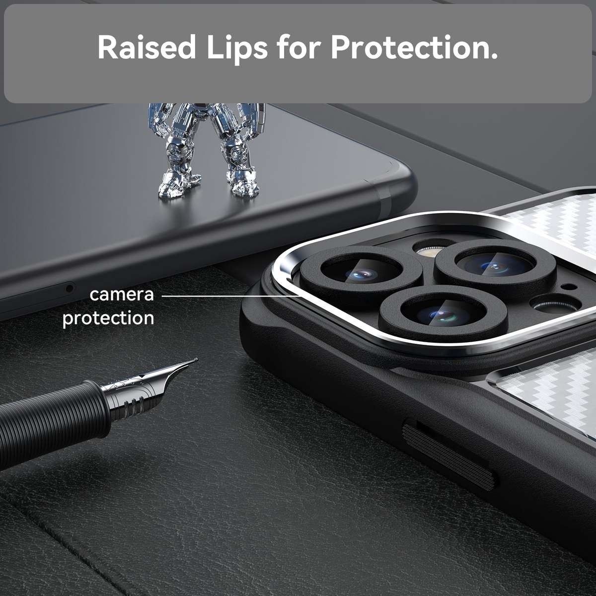 CarboArmor MagSafe Cover For iPhone 14/14 Plus/14 Pro/14 Pro Max