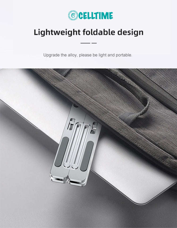 X-Stand Adjustable Aluminium Foldable Cooling Portable Laptop / Tablet Stand