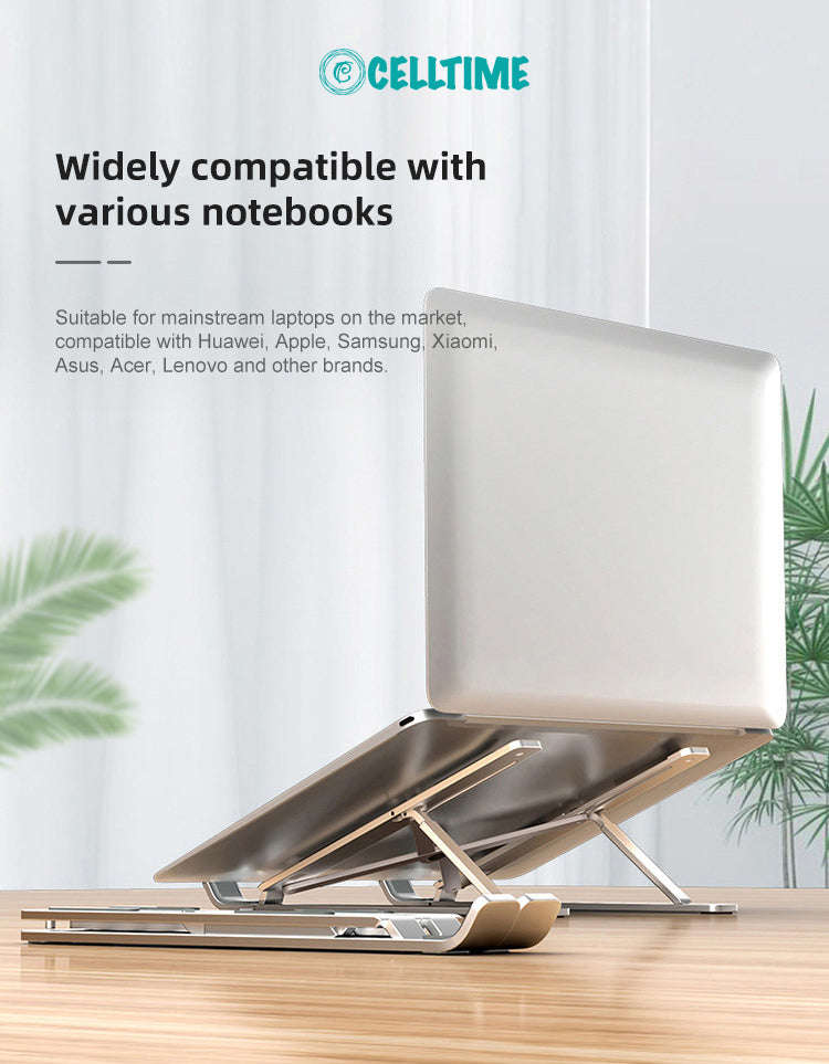 X-Stand Adjustable Aluminium Foldable Cooling Portable Laptop / Tablet Stand