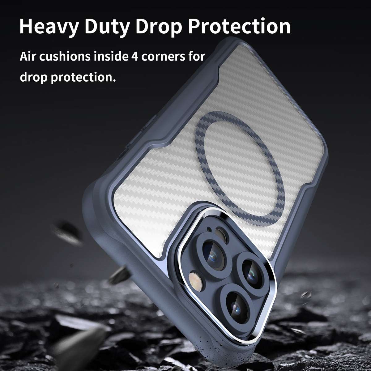 CarboArmor MagSafe Cover For iPhone 14/14 Plus/14 Pro/14 Pro Max