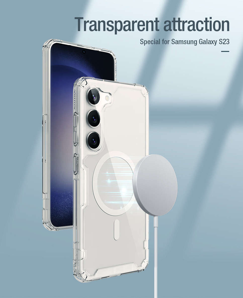 Nillkin Nature TPU Pro Magsafe Clear Case for Samsung Galaxy S23