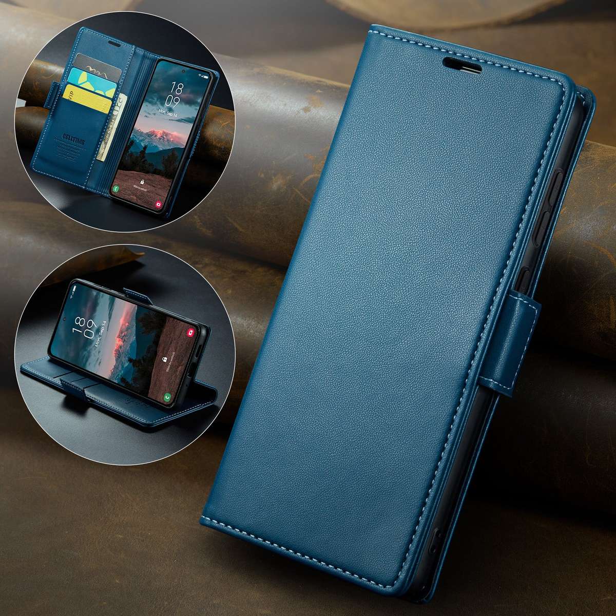 Retro Flip Case for Redmi Note 15 Pro Plus 5G Wallet Cover