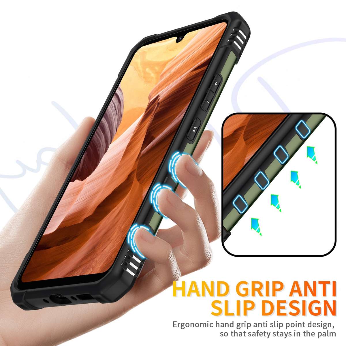 Galaxy A54 Wenjia Armor Kickstand Cover