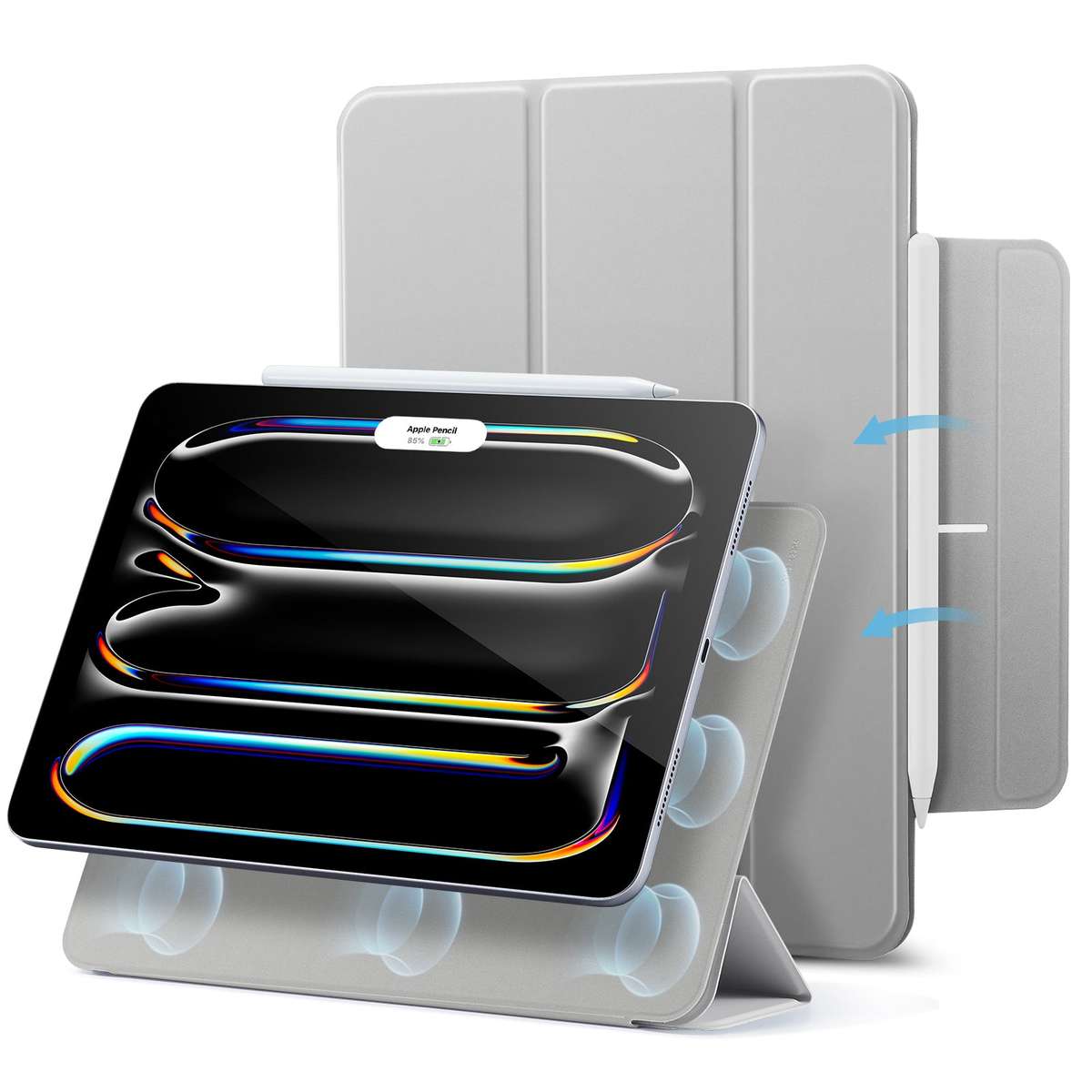 ESR Case Compatible with iPad Pro 11" (M4) 2024 Rebound Magnetic Cover