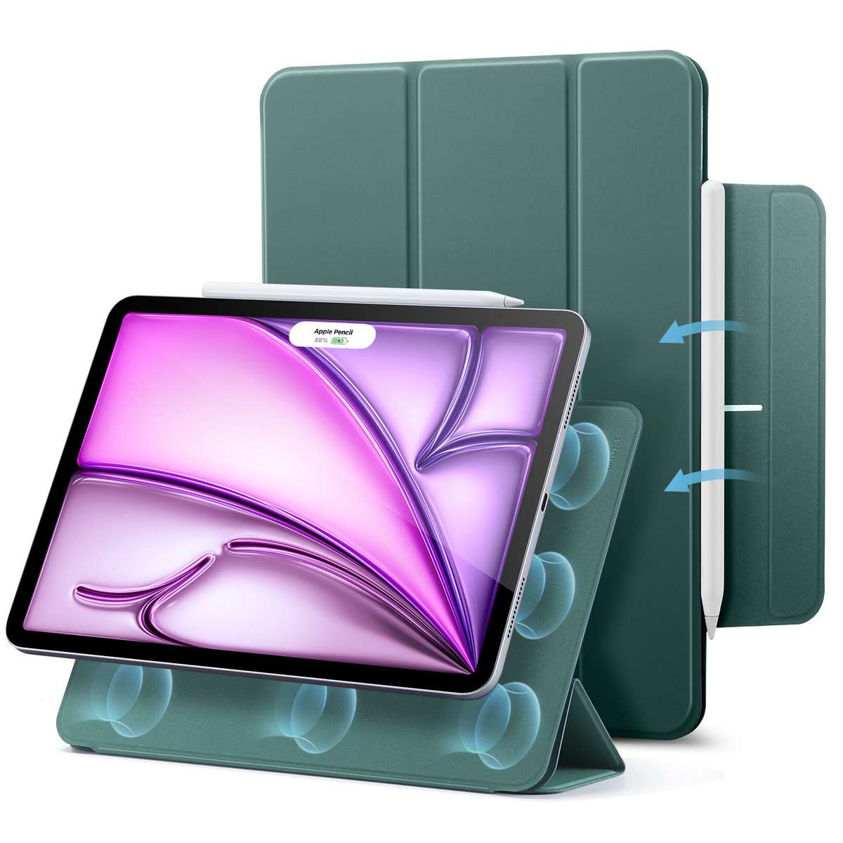 ESR Case Compatible with iPad Air 13" (M4) 2026 Rebound Magnetic Cover
