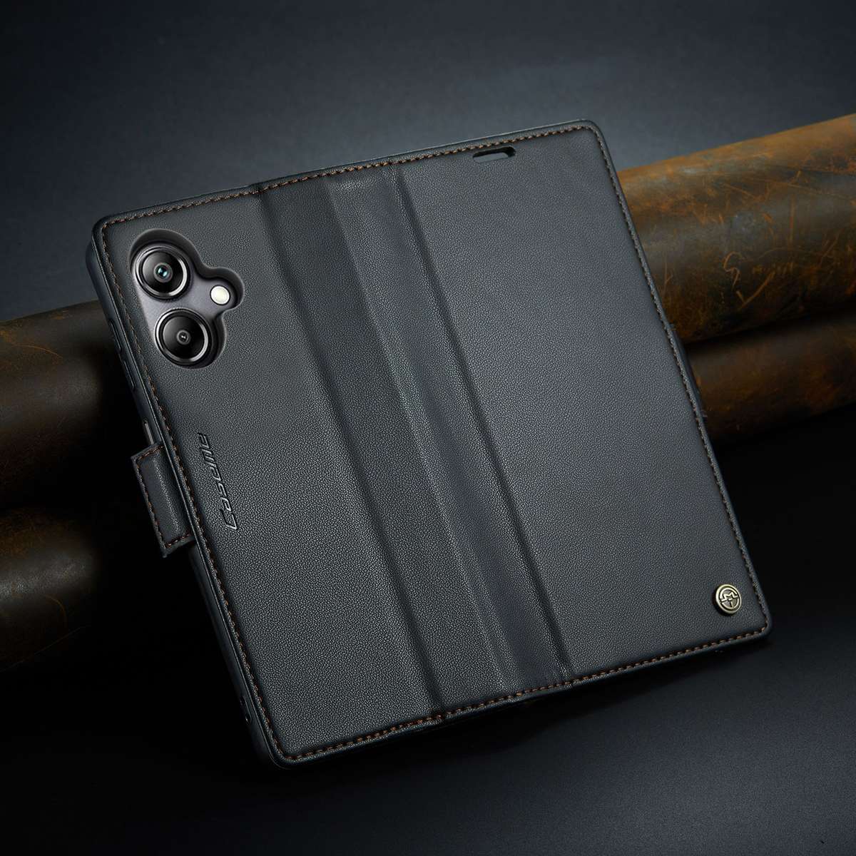 Retro Flip Leather Wallet Cover for Samsung Galaxy A06