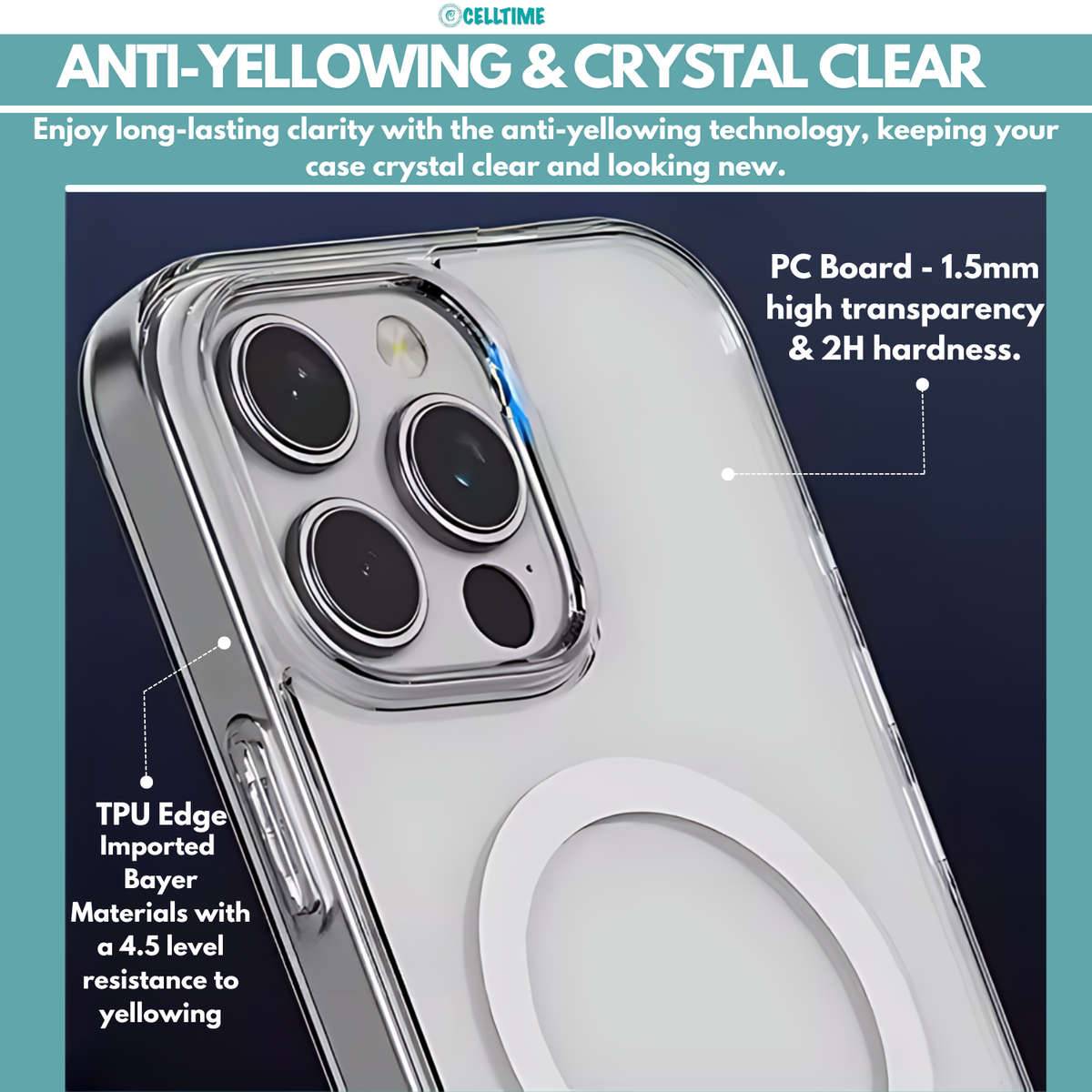 MagSafe Case for iPhone 16/ 16 Plus /16 Pro /16 Pro Max Shockproof Cover