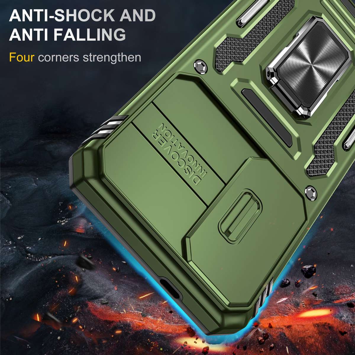 Galaxy A35 Kejiang Camshield Cover Shockproof Case