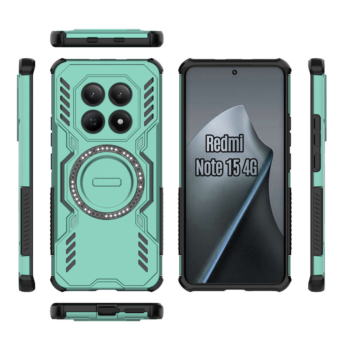 CellTime Case Compatible with Redmi Note 15 4G Wing Shield Shockproof Cover