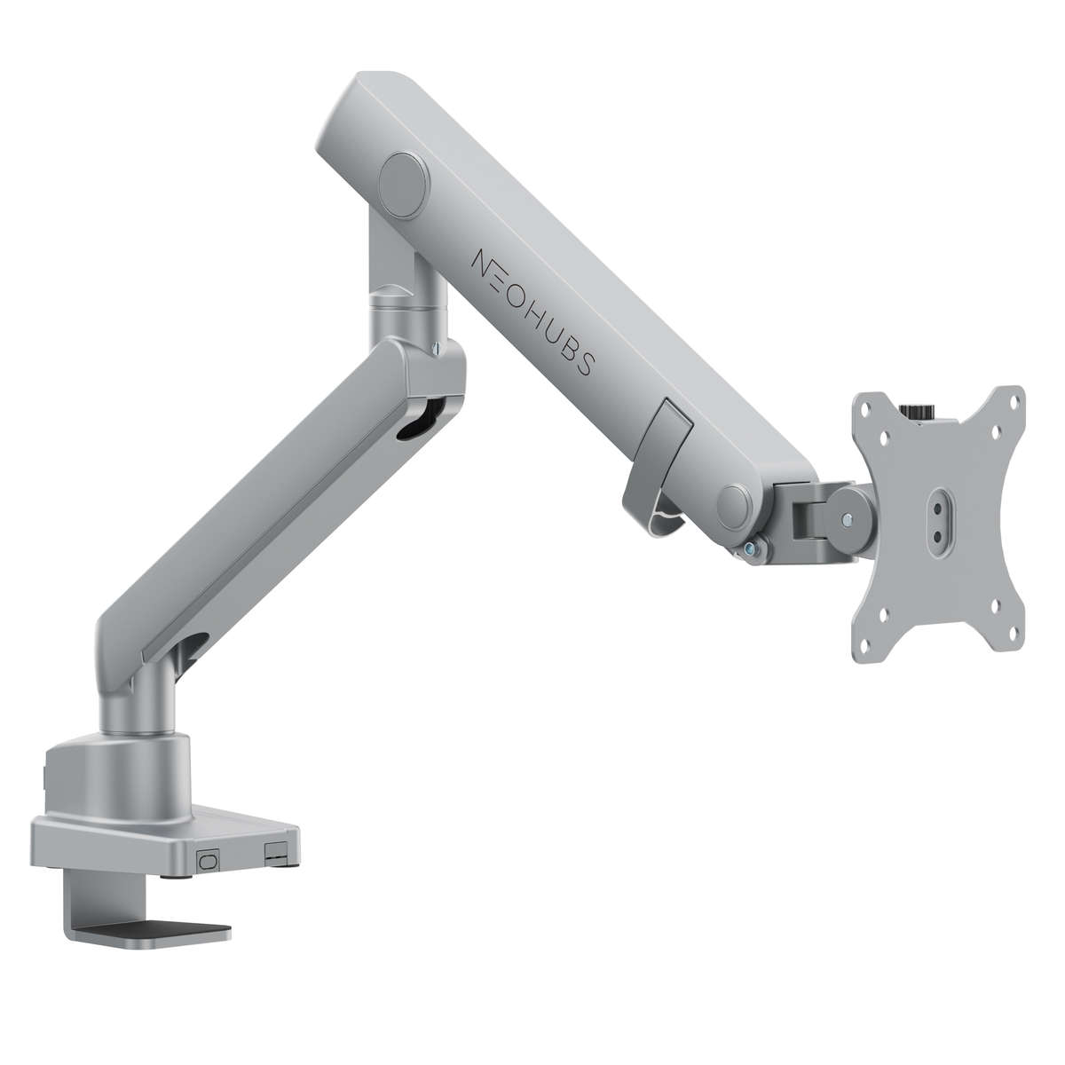 NEOHUBS Pro Single Monitor Arm Mount Premium Adjustable VESA Desktop Stand