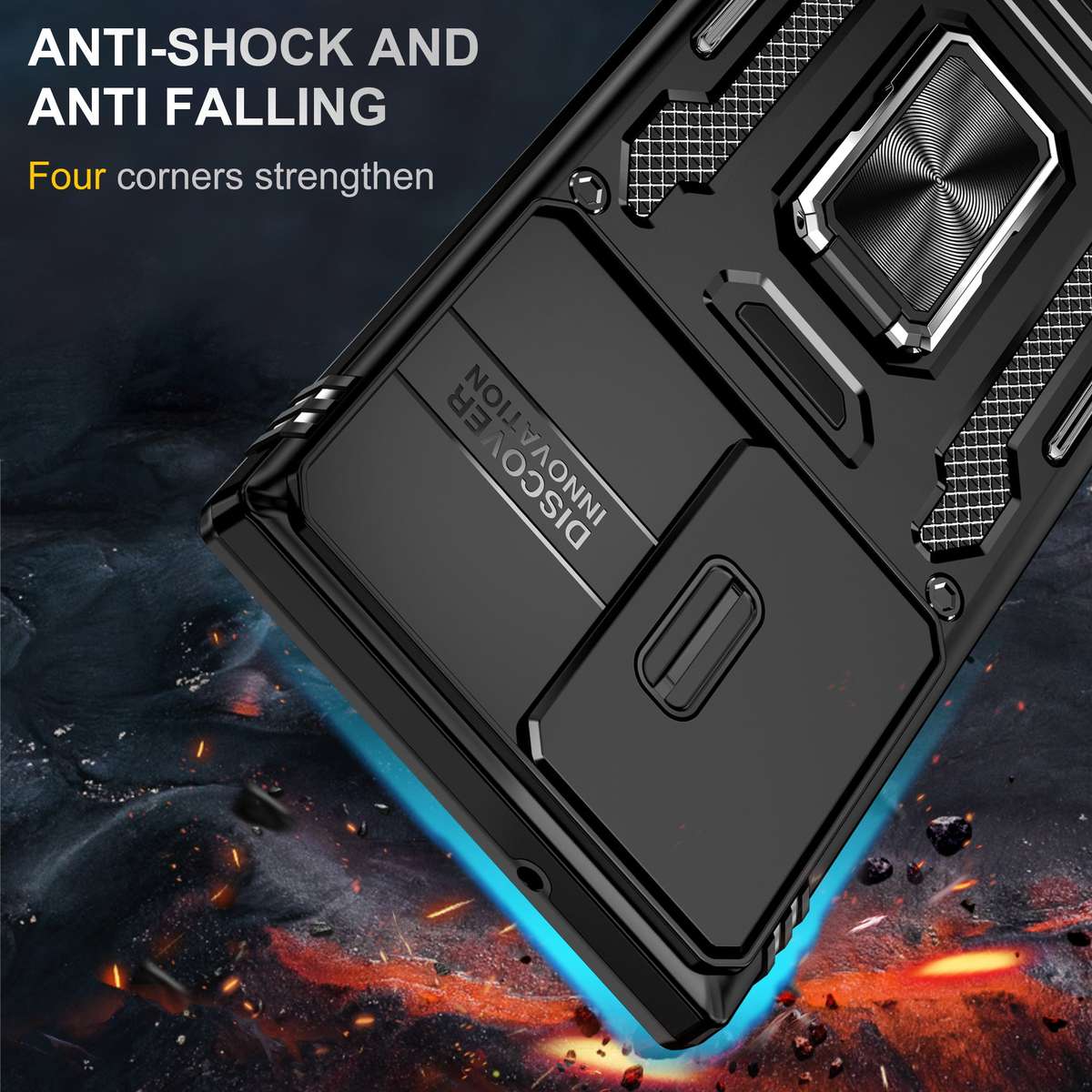 Kejiang Camshield Cover for Samsung Galaxy S24/S24 Plus/S24 Ultra Case