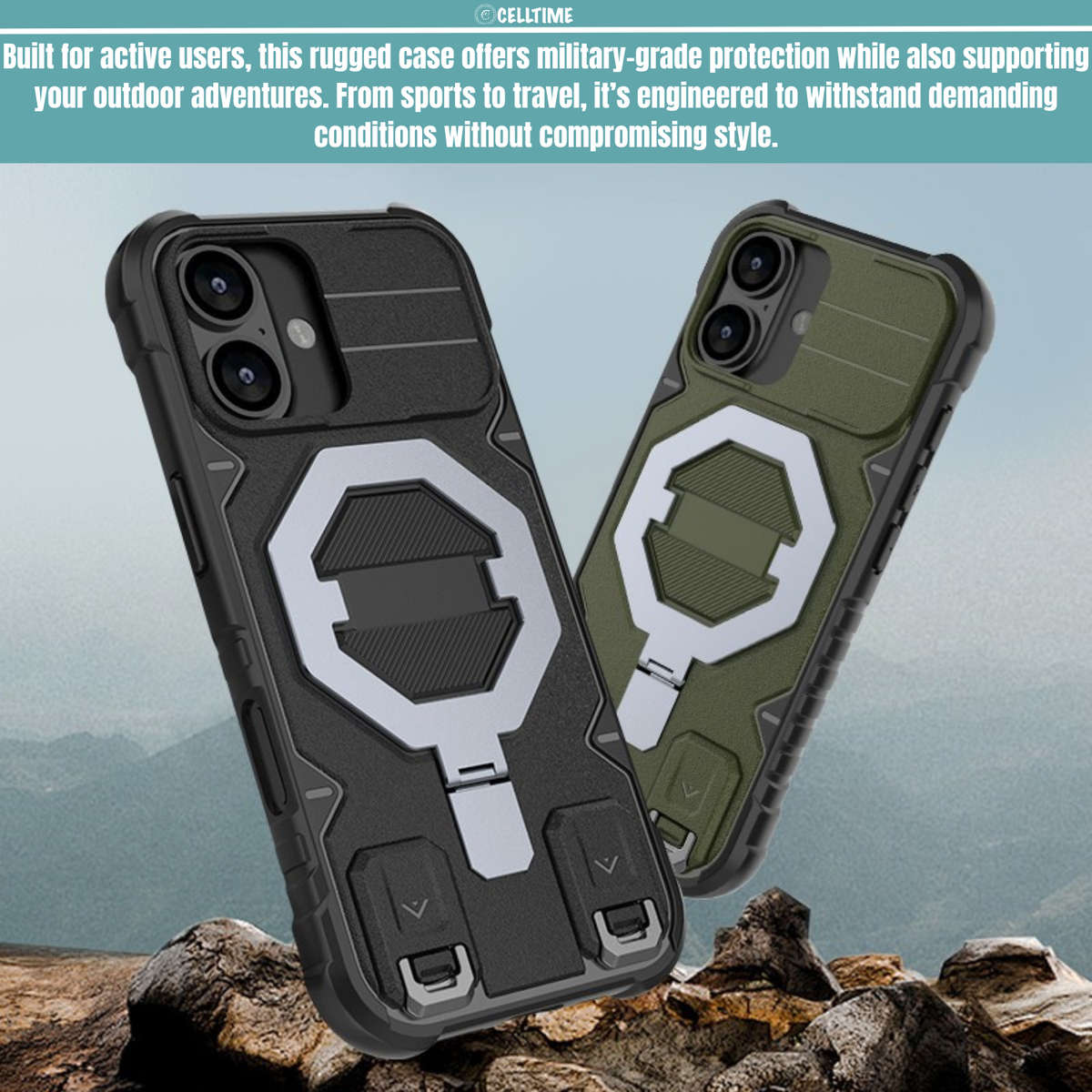 CellTime Case for iPhone 17 Matrix Shockproof MagSafe Cover