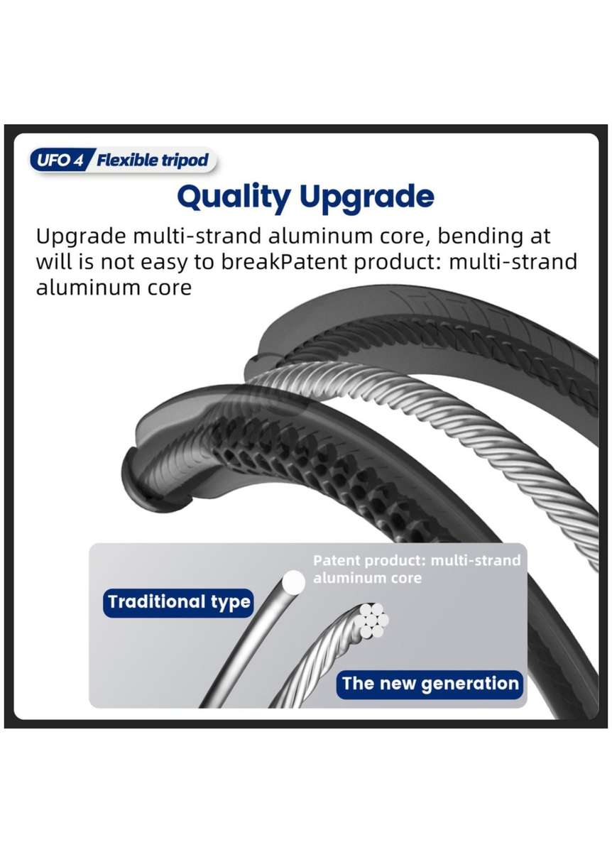 Fotopro Flexible Versatile Table Camera / Smartphone Tripod Stand - UFO-4