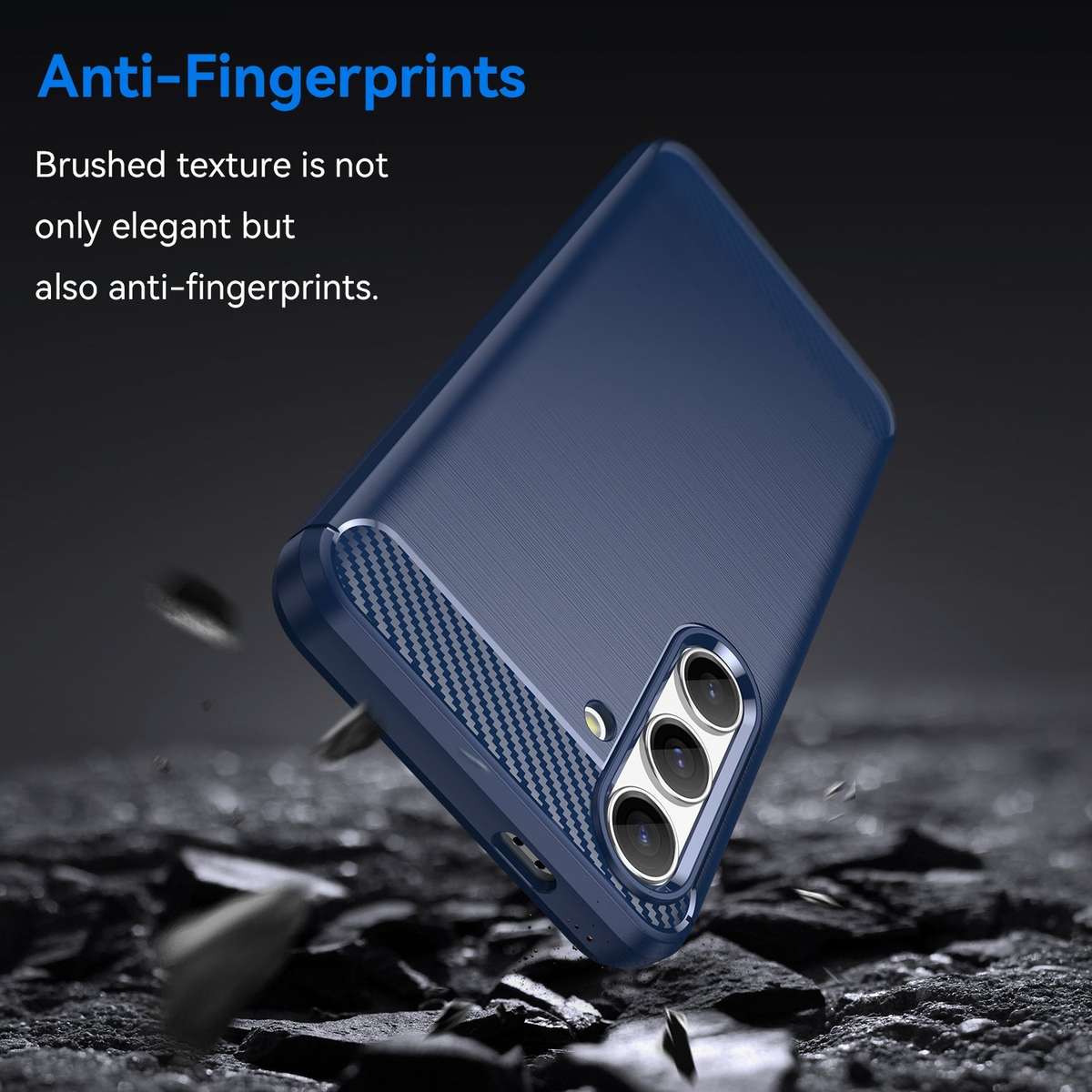 Carbon Fiber Design Case for Samsung Galaxy S24 Plus Case Shockproof Cover