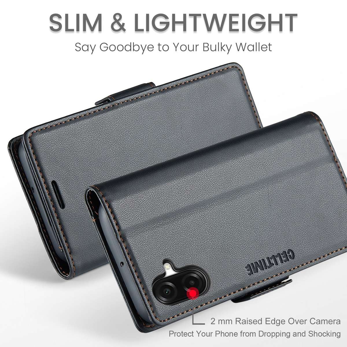 Retro Flip Case for Galaxy A07 Leather Wallet Cover