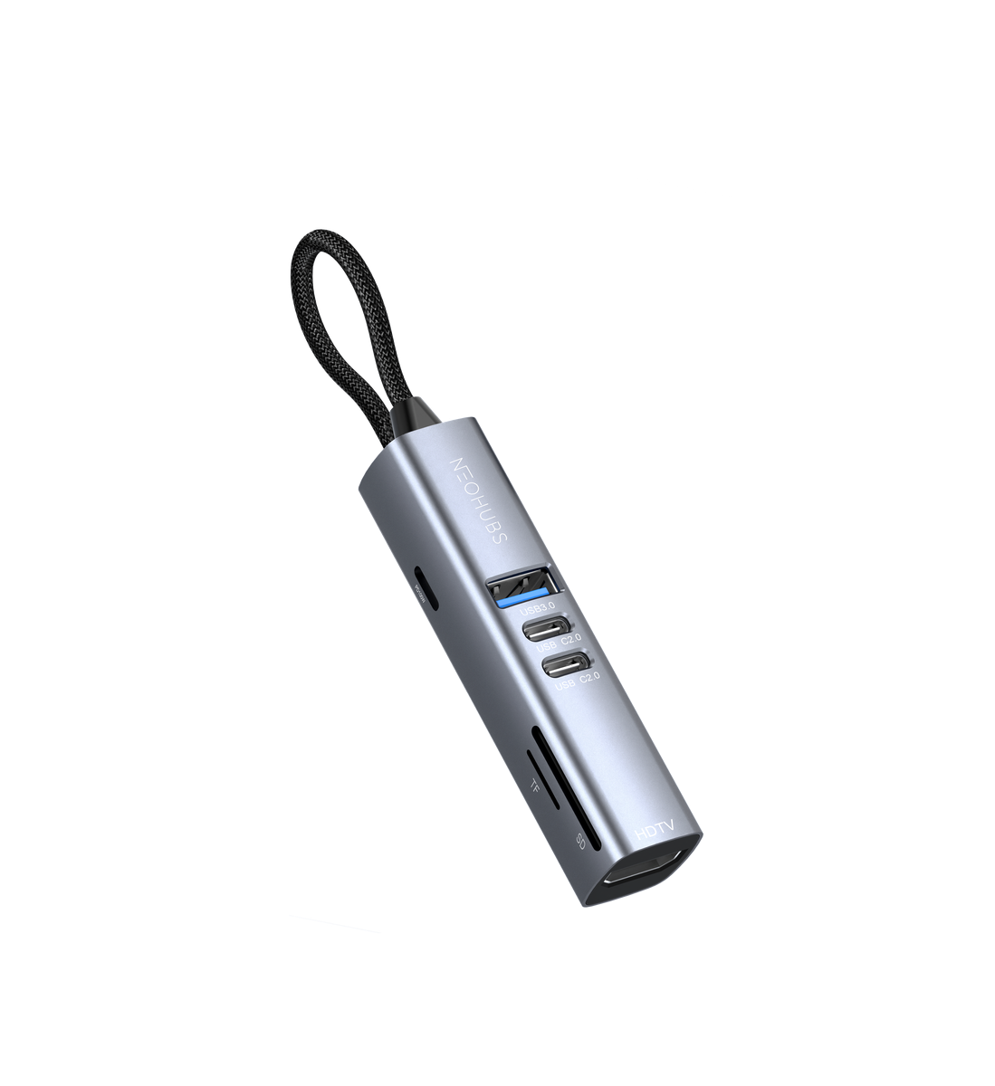 NEOHUBS HUB MAX 7-in-1 Type-C Hub with HDMI, 100W PD, SD/TF, USB 3 & USB-C
