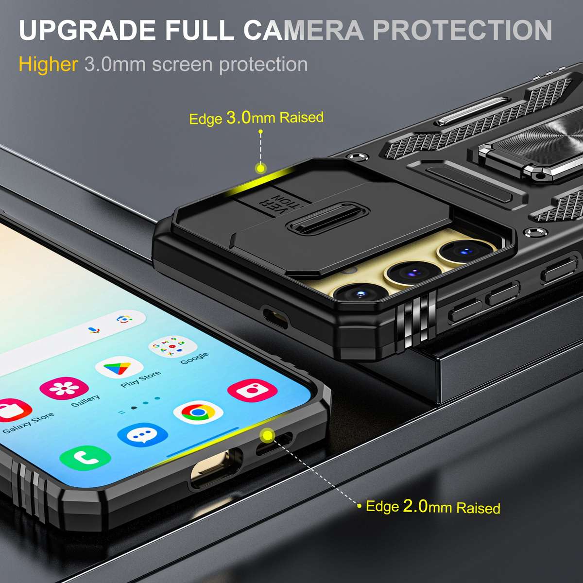 Galaxy A35 Kejiang Camshield Cover Shockproof Case