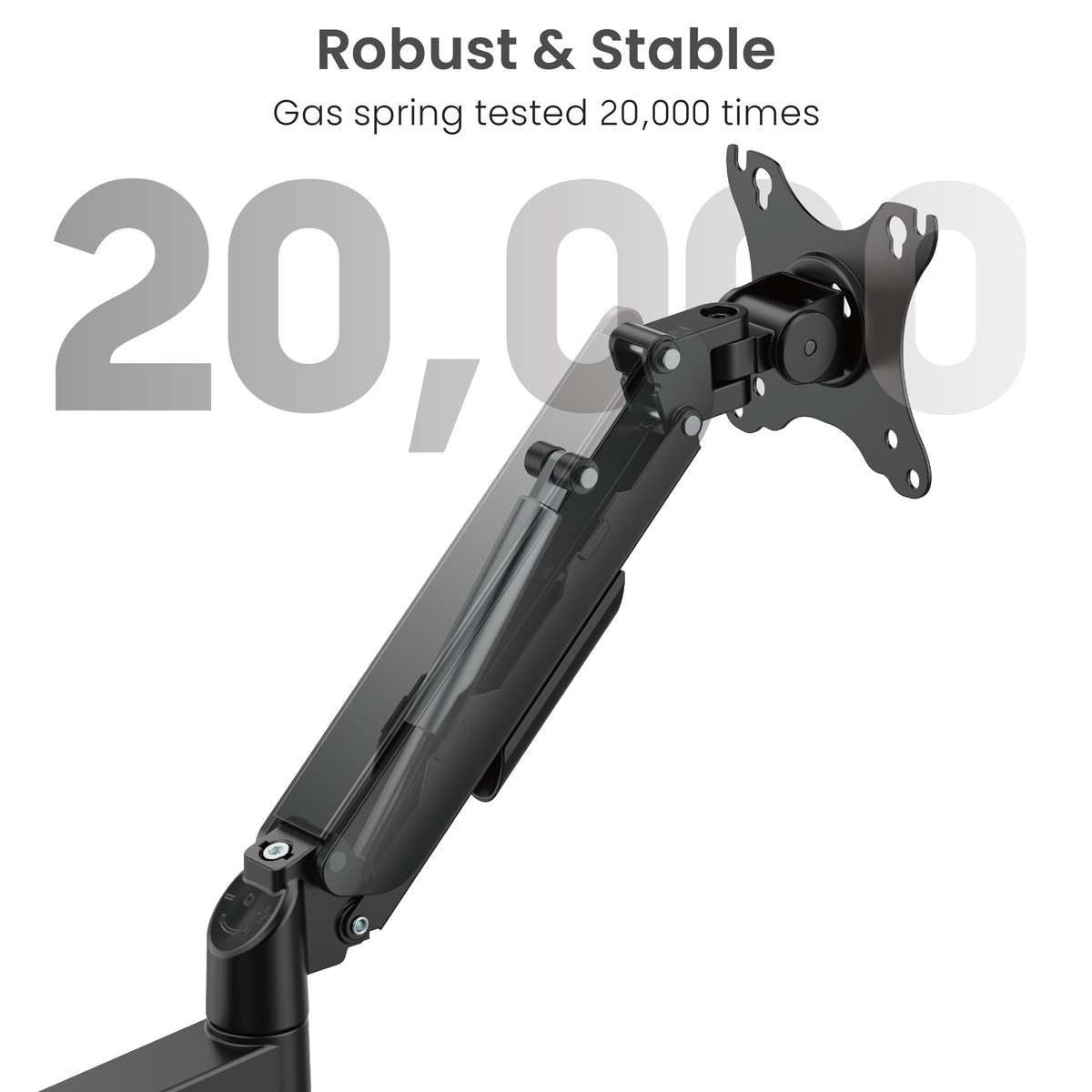 NEOHUBS Core+ Dual Monitor Arm Mount Adjustable Vesa Desktop Stand